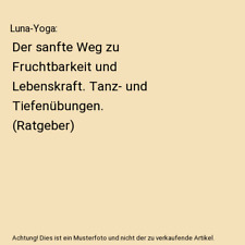 Luna yoga sanfte gebraucht kaufen  Trebbin