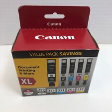 Canon PGI-250XL Black & CLI-251 Color Ink Cartridges 5 PK 6432B011 - NEW/SEALED!, used for sale  Shipping to South Africa