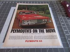 1963 plymouth move for sale  Southbridge