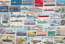 Juego de 50 sellos diferentes de barcos y barcos colección filatelia temática segunda mano  Embacar hacia Argentina