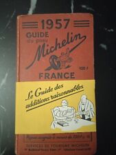 Guide michelin 1957 d'occasion  Paris XIX