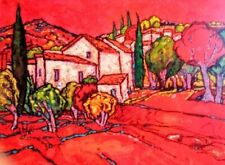 Tableau peinture paysage d'occasion  Saint-Martin-de-Valgalgues