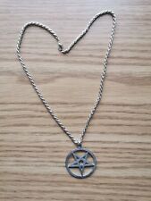 pentagram necklace for sale  WORTHING