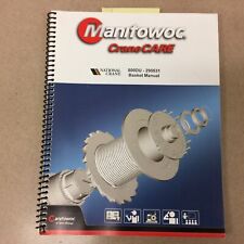 Manitowoc National 800DU MAN LIFT BASKET OPERATION MAINTENANCE MANUAL PARTS BOOK for sale  Shipping to Canada