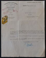 1928 nantes invoice d'occasion  Expédié en Belgium