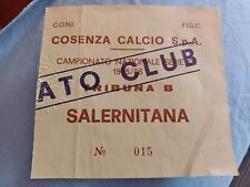 Calcio biglietto 1985 usato  Roma