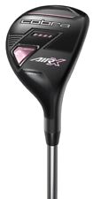 Club de golf para mujer Cobra AIR-X negro/rosa 26* 5H híbrido ultralite 45 grafito como nuevo, usado segunda mano  Embacar hacia Argentina