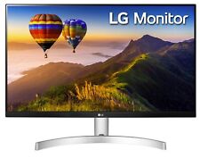LG 27" FHD IPS 3-Side Borderless Monitor with Dual HDMI 27MN60T-W for sale  USA