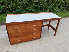 Mid century desk for sale  SLEAFORD