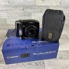 Câmera Digital Canon PowerShot SX100 IS 8.0 Megapixels Zoom Óptico 10X Testada comprar usado  Enviando para Brazil