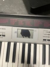 Teclado digital piano Casio CTK-1500 en caja con adaptador de corriente - FALLO DE PANTALLA segunda mano  Embacar hacia Argentina