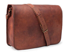 Leather messenger bag for sale  USA