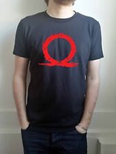 Dios de la guerra Omega símbolo y runas Logo para hombre Gamer Camiseta segunda mano  Embacar hacia Mexico