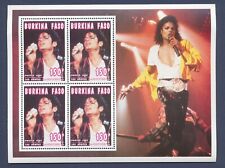 BURKINA FASO - Scott 1055 - MNH perf S/S - Michael Jackson - 1996 comprar usado  Enviando para Brazil