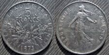 France 5 francs usato  Vobarno