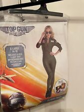 Fantasia feminina Top Gun Maverick Flight Top Gun vestido fantasia Halloween, usado comprar usado  Enviando para Brazil