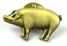 Pig pin gold for sale  Neenah