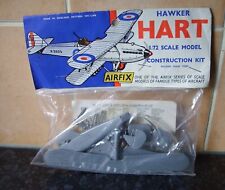 Airfix 1/72 scale Hawker Hart. Rare vintage 1960's type 2 red stripe header for sale  PETERBOROUGH