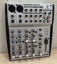 Used, Behringer Eurorack UB1002 DJ Mixer Silver - No Power Cable for sale  Shipping to South Africa