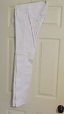 Women's HUDSON White Skinny Jeans Size 28 for sale  Shipping to South Africa