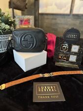 Gucci black leather for sale  Roswell