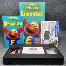 Cinta VHS 1996 Elmo Kids Video Sésamo Calle Ejercicio Entrenamiento Película segunda mano  Embacar hacia Argentina