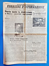 Corriere informazione giugno usato  Italia