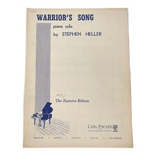 Warrior song sheet for sale  Windermere