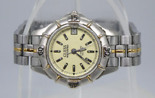 Usado, Relógio feminino GUESS Waterpro dois tons aço inoxidável 1996 - pulso de até 6,75 pol comprar usado  Enviando para Brazil
