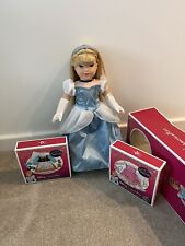 Lote de acessórios para roupas pacote boneca princesa Cinderela American Girl Disney comprar usado  Enviando para Brazil