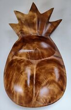Wooden compartment pineapple for sale  Flint
