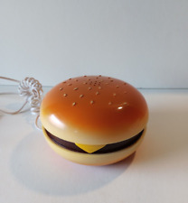 Vintage Hamburger Cheese Burger Landline Phone Corded Push button - Tested Works for sale  Shipping to South Africa