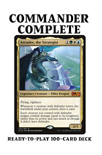 Arcades, the Strategist WALLS TOUGHNESS MATTERS Magic MTG Custom Commander Deck comprar usado  Enviando para Brazil