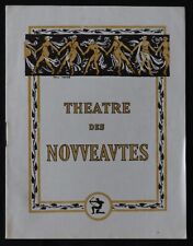 Programme 1948 theatre d'occasion  Nantes-