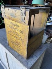 Antique wood advertising for sale  Waterville