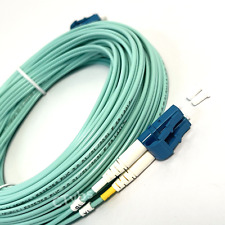 10M Optic Fiber Patch Cable LC to LC 10G Multimode Duplex OM3 PVC 2.0 50/125 for sale  Shipping to South Africa