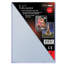 (1) Ultra PRO 5" x 7" Toploader Post Cards Photos Oversize Cards FREE SHIPPING for sale  Shipping to South Africa