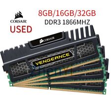 Corsair Vengeance 32GB 16GB 8GB DDR3 1866MHz 1600MHz CL10 Desktop Memory LOT UK for sale  Shipping to South Africa