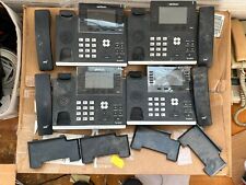 Lot of 4 Verizon Yealink SIP-T46S Ultra-elegant Gigabit IP Phones, used for sale  Shipping to South Africa