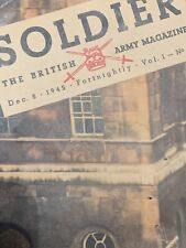 Soldier magazine 1945 for sale  BIRMINGHAM