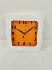 Vintage orange clock d'occasion  Expédié en Belgium