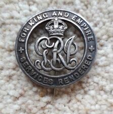 silver war badge for sale  NEWTON ABBOT