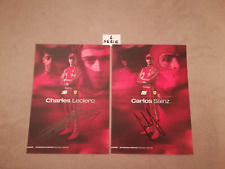 Cartoline/Postcards Leclerc e Sainz 2024 (1° serie) - Ferrari - F1, używany na sprzedaż  Wysyłka do Poland
