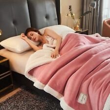 Cobertor queen size casa cobertores de lã para cama cobertores pesados de três camadas comprar usado  Enviando para Brazil