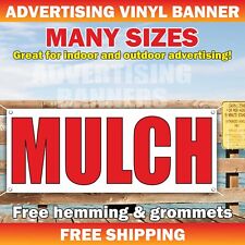Mulch advertising banner for sale  USA