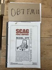 Factory scag stt for sale  Lexington