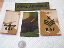 Raf cloth badges for sale  SELBY