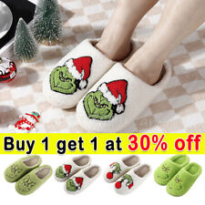 Grinch cotton slippers for sale  MANCHESTER