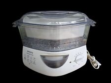 Krups Optisteam Plus Model 652 Two Tier 5.75 Qt Food Steamer Tested & Working for sale  Shipping to South Africa