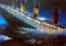 Titanic sinking white for sale  WOLVERHAMPTON